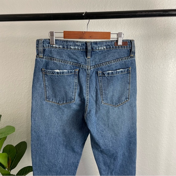 Blank NYC The Straight Up Distressed Knee and Ankles Jeans Size 27 - Picture 9 of 12